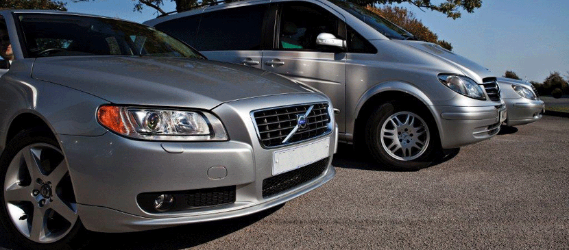 Picture of executive vehicles